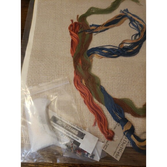 The Silver Needle Cross Stitch Vintage 2000 Give Thanks Thanksgiving Harvest - Picture 5 of 5